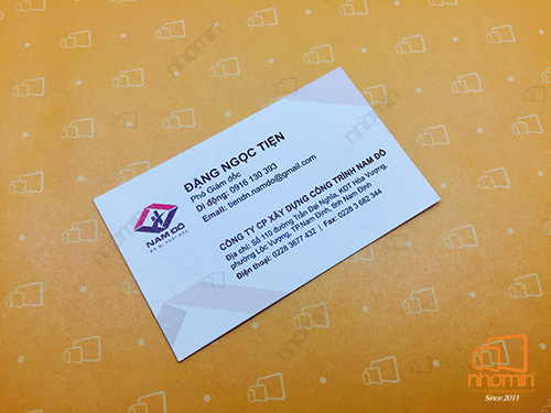 Danh Thiếp - Bussiness card 13 card visit chat lieu giay my thuat