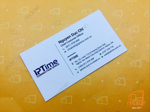Danh Thiếp - Bussiness card 14 card visit giay briston